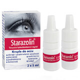 Starazolin 0,5 mg/ml, colirio, 2x5 ml