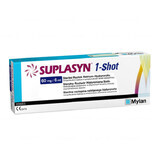 Suplasyn 1-Shot 60 mg/ 6 ml, Lösung zur Injektion, 6 ml x 1 Ampulle Spritze