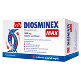 Diosminex Max 1000 mg, 60 comprimate