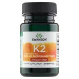 Swanson K-2, Vitamin K 50 µg, 30 Gelkapseln