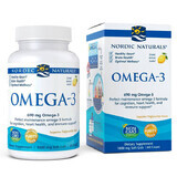 Nordic Naturals Omega-3, lemon flavor, 60 capsules