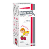 Magnefar B6 Junior Sirup, Himbeergeschmack, 120 ml, Biofarm