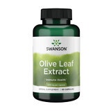 Swanson Olive Leaf Extract, feuille d'olivier 500 mg, 60 gélules