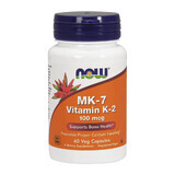 Now Foods MK-7 Vitamin K-2, Vitamin K 100 µg, 60 Kapseln