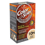 Color&amp;Soin, Haarfärbemittel, 10N, platinblond, 135 ml