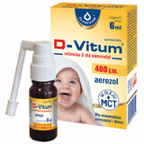 D-Vitum 400 IU, Vitamin D für Säuglinge, Aerosol, 6 ml