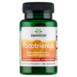 Swanson Tocotrienole Doppelte Stärke, Tocotrienole Forte DeltaGold mit Annatto, 60 Gelkapseln