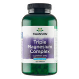 Swanson Triple Magnesium Complex, magnesium 400 mg, 300 capsules