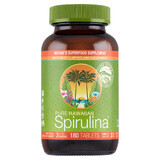 Reines hawaiianisches Spirulina, 180 Tabletten