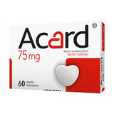 Acard 75 mg, 60 compresse enterali