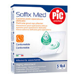 Pic Solution Soffix Med, post-operatives antibakterielles Pflaster, 8 cm x 10 cm, 5 Stück