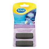 Scholl Expert Care, austauschbare Wet &amp; Dry sanft glättende Rotationsköpfe mit Meeresmineralien, 2 Stück