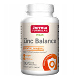 Jarrow Formulas Zinc Balance, zinc + copper, 100 capsules