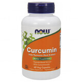 Now Foods Curcumin, curcumine, 60 gélules végétales