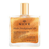 Nuxe Huile Prodigieuse Or, Trockenöl mit Goldpartikeln für Körper, Gesicht und Haare, 50 ml