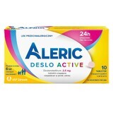 Aleric Deslo Active 2,5 mg, 10 oral zerfallende Tabletten