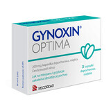 Gynoxin Optima 200 mg, 3 capsules vaginales molles