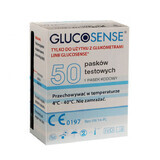 Glucosense Blutzuckermessgerät Teststreifen, 50 Einheiten