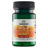 Swanson P-5-P, Vitamin B6 20 mg, 60 Kapseln