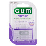 Sunstar Gum Ortho, kalibriertes kieferorthopädisches Wachs, geschmacksneutral, 1 Stück