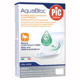 Pic Solution AquaBloc, post-operative Pflaster, antibakteriell, wasserfest, 5 cm x 7 cm, 5 Stück