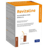 Revitaline, Eiweißgetränk, Kakao-Geschmack, 37 g x 10 Beutel