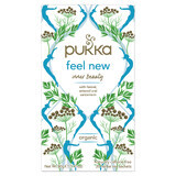 Pukka Feel New Bio, Früchte- und Kräutertee, Anis, Fenchel und Kardamom, 2 g x 20 Portionsbeutel