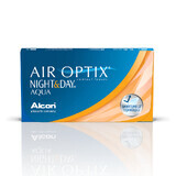 Kontaktlinsen Air Optix Night&Day Aqua, -4.25, 6 Stück, Alcon