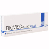 Biovisc Ortho, 90 mg/ 3 ml, solución inyectable, jeringa 3 ml x 1 ampolla