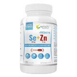 Wish, Organisches Selen 200 µg + Zinkgluconat 15 mg + Präbiotikum, 120 Kapseln