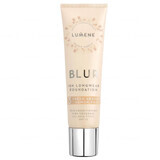 Lumene Blur, Glättende Foundation, Nr. 3 Fresh Apricot, 30 ml