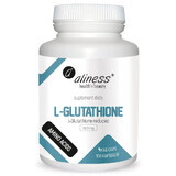 Aliness L-Glutathion Reduziert, L-Glutathion Reduziert 500 mg, 100 Veggie-Kapseln