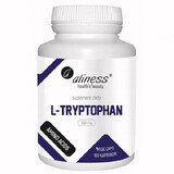 Aliness L-Tryptophan, L-Tryptophan 500 mg, 100 pflanzliche Kapseln