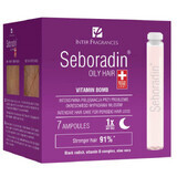 Seboradin Oily hair, hair strengthening and regeneration treatment, 5.5 ml x 7 ampoules