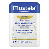 Mustela Bebe Enfant, Schutzstift mit Cold Cream, ab Geburt, 9,2 g