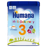 Humana 3 Little Explorers, Milchgetränkepulver mit Magermilch und Pflanzenölen, ab 12 Monaten, 650 g