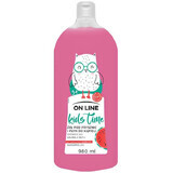 On Line Kids Time, 2-in-1 Duschgel und Badelotion mit Wassermelonenduft, ab 3 Jahren, 980 ml