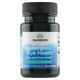 Swanson Synergistic Eye Health, Lutein und Zeaxanthin, 60 Kapseln