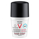 Vichy Homme, Roll-on 48h Antitranspirant für Männer, gegen Flecken auf der Kleidung, 50 ml