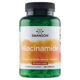 Swanson Niacinamid, Niacin 250 mg, 250 Kapseln