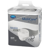 MoliCare Premium Mobile, Windeln, Größe L, 100-150 cm, 10 Tropfen, 14 Stück