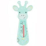 BabyOno, schwimmendes Badethermometer, Giraffe, mint, 1 Stück