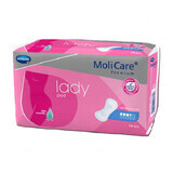 MoliCare Premium Lady Pad, anatomische Saugeinlagen, 3,5 Tropfen, 14 Stück