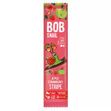 Bob Snail Stripe Fruit Snack, Apple, Strawberry, 14g