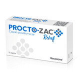 Procto-Zac Relief, rektale Zäpfchen, 10 Stück