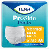 Tena Pants ProSkin, absorbierende Slips, Größe M, 80-110 cm, Normal, 30 Stück