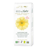 Eco By Naty, serviettes hygiéniques écologiques, compostables, normales, 14 pièces