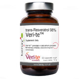 Kenay Trans-Resveratrol 98% Ver-te, 60 vegetable capsules