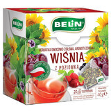 Belin Cherries with strawberries, fruit and herbal tea, flavored, 2 gx 20 sachets