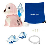 Omnibus Puppy Me BR-CN171, inhaler with compressor, pink